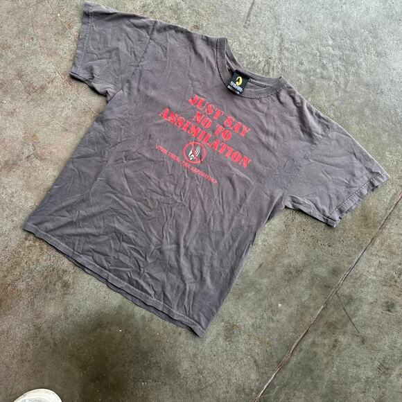 Star Trek "Just Say No To Assimilation" Vintage '06 T-Shirt - Picture 2 of 7